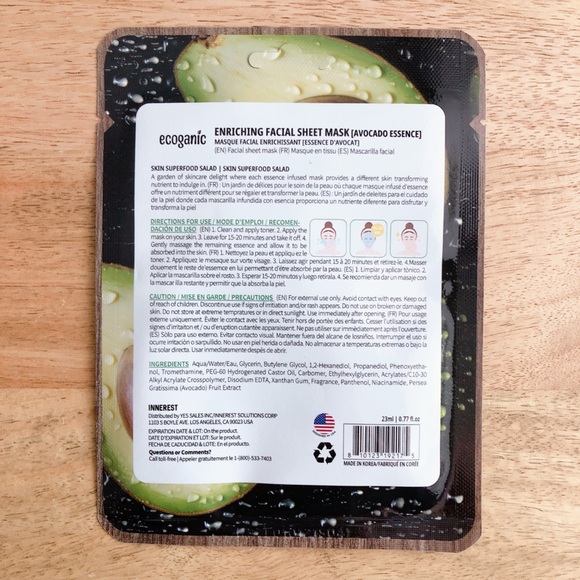 Korean sheet masks 6 pack beauty face mask k beauty - Picture 5 of 6